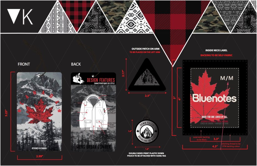 2016 portfolio OUTERWEAR HANG TAG