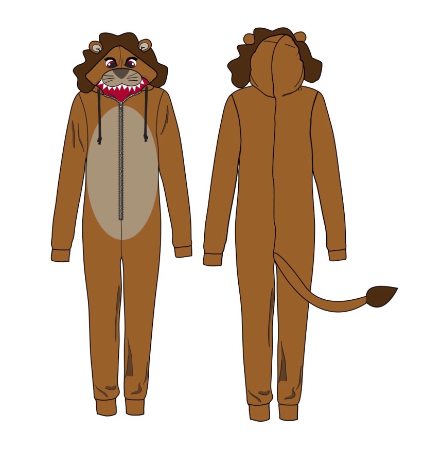 837-1401 LION onesie copy